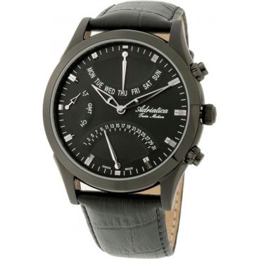 Мужские швейцарские наручные часы Adriatica A1191.B214CH с хронографом 1