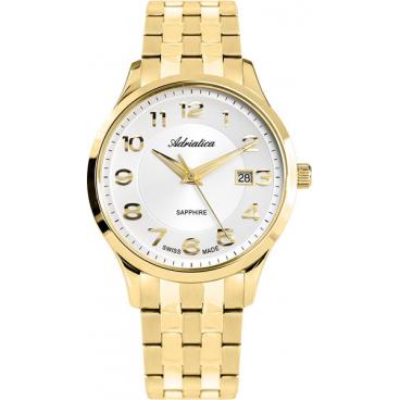 Мужские швейцарские наручные часы Adriatica A1278.1123Q 1 Мужские швейцарские наручные часы Adriatica A1278.1123Q 1