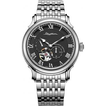Мужские японские механические наручные часы Rhythm A1508S02 1