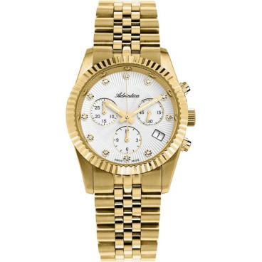 Женские швейцарские наручные часы Adriatica A3809.1143CH с хронографом 1 Женские швейцарские наручные часы Adriatica A3809.1143CH с хронографом 1