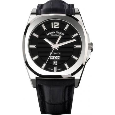 Мужские швейцарские механические наручные часы Armand Nicolet A650AAA-NR-PI4650NA 1