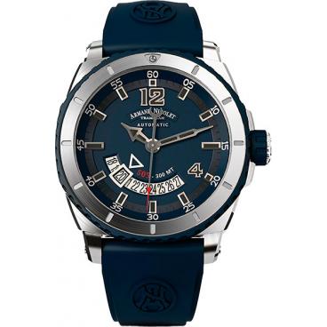 Мужские швейцарские механические наручные часы Armand Nicolet A710AGU-BU-GG4710U 1