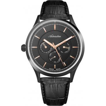 Мужские швейцарские наручные часы Adriatica A8252.K214QF 1 Мужские швейцарские наручные часы Adriatica A8252.K214QF 1
