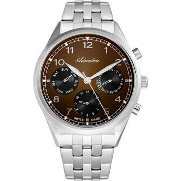 Мужские швейцарские наручные часы Adriatica A8259.512GQF 1