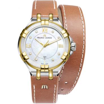 Женские швейцарские наручные часы Maurice Lacroix AI1004-PVY11-171-1 1