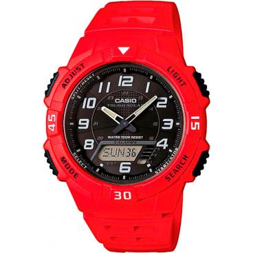 Мужские японские наручные часы Casio AQ-S800W-4B 1