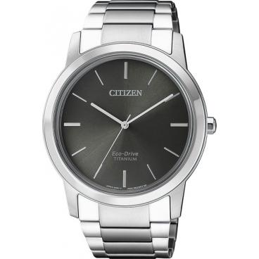 Мужские японские титановые наручные часы Citizen AW2020-82H 1