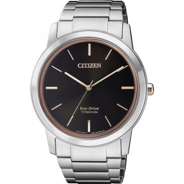 Мужские японские титановые наручные часы Citizen AW2024-81E 1