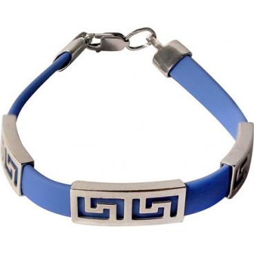 Каучуковый жесткий браслет Фабрика Ф B-K002/3RODIJ-sinij 1 Каучуковый жесткий браслет Фабрика Ф B-K002/3RODIJ-sinij 1