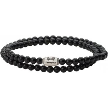 Мужской браслет из бусин Mr.Jones B006022 с агатом 1