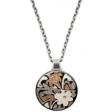 Кулон Clara Bijoux B77336.A-BR/BW с эмалью, кристаллами 1 Кулон Clara Bijoux B77336.A-BR/BW с эмалью, кристаллами 1