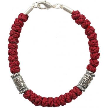 Браслет текстильный SWANKY BCH1LSS300-BORDOVYJ-sw 1 Браслет текстильный SWANKY BCH1LSS300-BORDOVYJ-sw 1