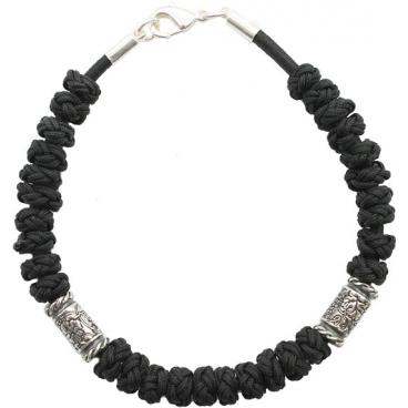 Браслет текстильный SWANKY BCH1LSS300-CHERNYJ-sw 1 Браслет текстильный SWANKY BCH1LSS300-CHERNYJ-sw 1