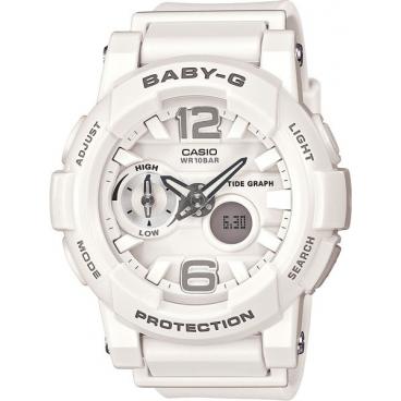 Женские японские наручные часы Casio BGA-180-7B1 с хронографом 1