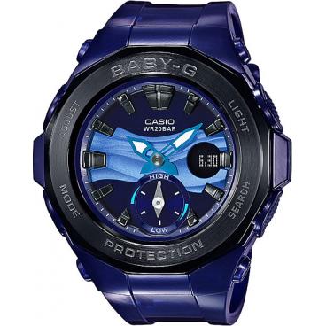Японские наручные часы Casio BGA-220B-2A с хронографом 1
