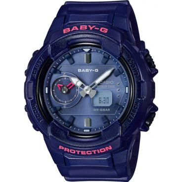 Женские японские наручные часы Casio BGA-230S-2A с хронографом 1