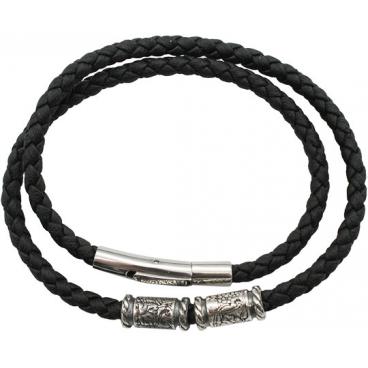 Браслет из искусственной кожи SWANKY BK7ST300-CHERNYJ-DLINNYJ-sw 1 Браслет из искусственной кожи SWANKY BK7ST300-CHERNYJ-DLINNYJ-sw 1