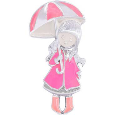 Детская серебряная брошь Серебро России BR-052JE-5-56502 c эмалью 1 Детская серебряная брошь Серебро России BR-052JE-5-56502 c эмалью 1