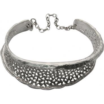 Серебряный жесткий браслет Stile Italiano BR1642-wr 1 Серебряный жесткий браслет Stile Italiano BR1642-wr 1