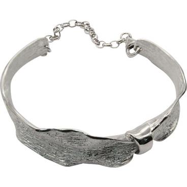 Серебряный жесткий браслет Stile Italiano BR861-N-wr 1 Серебряный жесткий браслет Stile Italiano BR861-N-wr 1