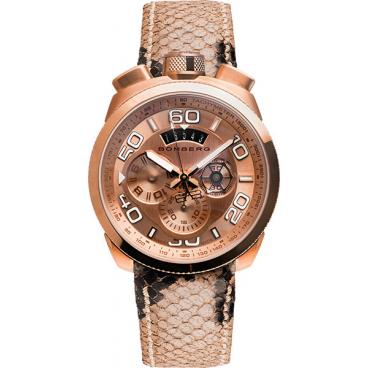 Мужские швейцарские наручные часы Bomberg BS45CHPPK.048.3 с хронографом 1