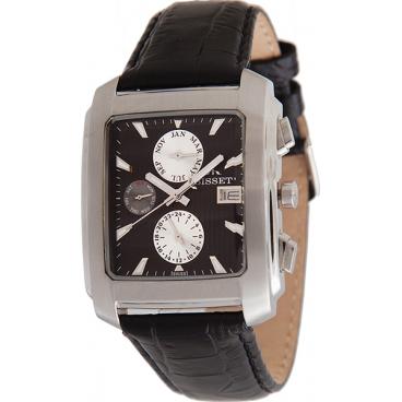 Мужские швейцарские наручные часы Bisset BSCD14SIBS 1