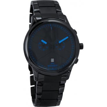 Мужские швейцарские керамические наручные часы Bisset BSFE11BIBD03AX с хронографом 1