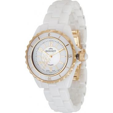 Женские швейцарские керамические наручные часы Bisset BSPD79GMWM03BX 1 Женские швейцарские керамические наручные часы Bisset BSPD79GMWM03BX 1