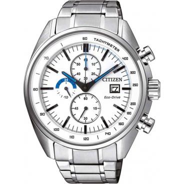 Мужские японские наручные часы Citizen CA0590-58A с хронографом 1