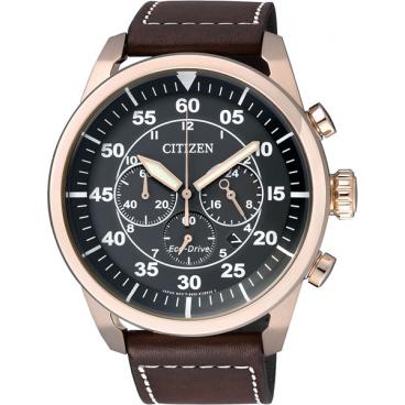 Мужские японские наручные часы Citizen CA4213-00E с хронографом 1