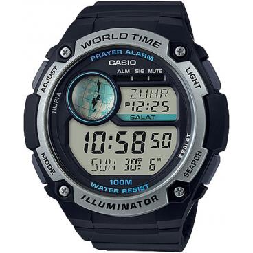 Мужские японские наручные часы Casio CPA-100-1A с хронографом 1