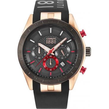 Мужские наручные часы Cerruti 1881 CRA095P224G с хронографом 1
