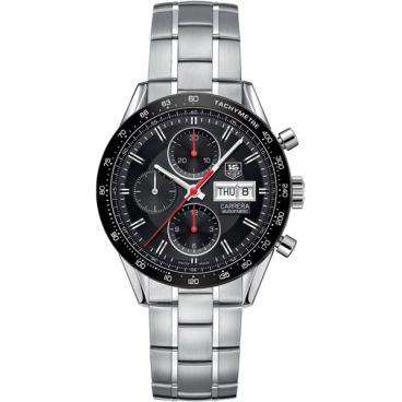 Мужские швейцарские механические наручные часы TAG Heuer CV201AH.BA0725 с хронографом 1