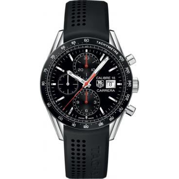 Мужские швейцарские механические наручные часы TAG Heuer CV201AK.FT6040 с хронографом 1