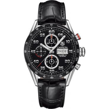 Мужские швейцарские механические наручные часы TAG Heuer CV2A1R.FC6235 с хронографом 1