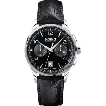 Мужские механические наручные часы Union Glash?tte/SA. D0084271605700 с хронографом 1