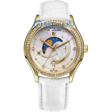 Женские швейцарские наручные часы L Duchen D707.26.43 1