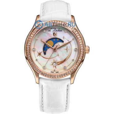 Женские швейцарские наручные часы L Duchen D707.46.43 1