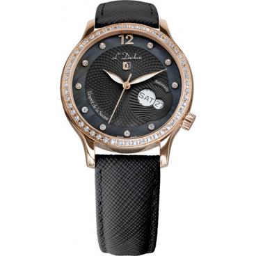 Женские швейцарские механические наручные часы L Duchen D713.41.31 1