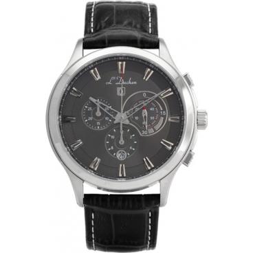 Мужские швейцарские наручные часы L Duchen D742.18.32 с хронографом 1