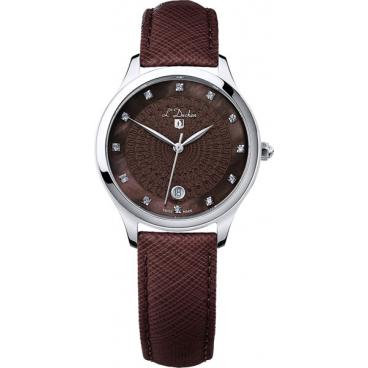 Женские швейцарские наручные часы L Duchen D791.12.38 1