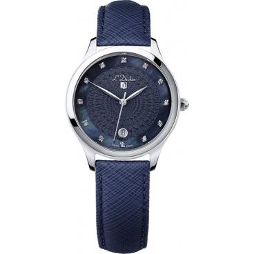 Женские швейцарские наручные часы L Duchen D791.13.37 1