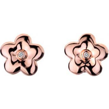 Серебряные серьги-пусеты (гвоздики) Hot Diamonds DE293 с бриллиантами 1 Серебряные серьги-пусеты (гвоздики) Hot Diamonds DE293 с бриллиантами 1