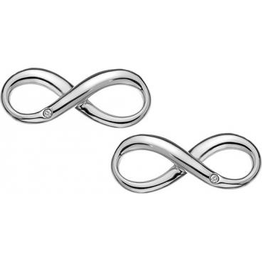 Серебряные серьги-пусеты (гвоздики) Hot Diamonds DE390 с бриллиантами 1 Серебряные серьги-пусеты (гвоздики) Hot Diamonds DE390 с бриллиантами 1