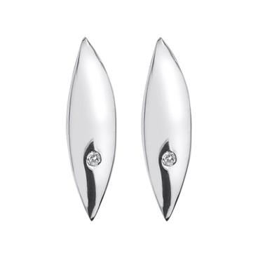 Серебряные серьги Hot Diamonds DE452 с бриллиантами 1 Серебряные серьги Hot Diamonds DE452 с бриллиантами 1