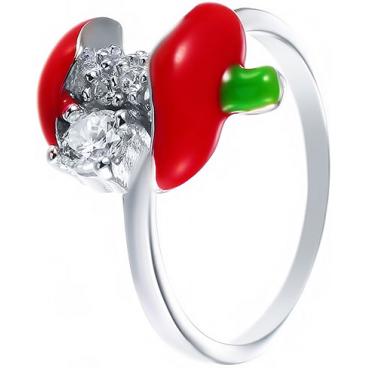 Детское серебряное кольцо Element47 by JV DJ029-RING с эмалью, цирконием 1 Детское серебряное кольцо Element47 by JV DJ029-RING с эмалью, цирконием 1