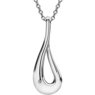 Серебряный кулон Hot Diamonds DP185 c бриллиантом 1 Серебряный кулон Hot Diamonds DP185 c бриллиантом 1
