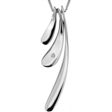 Серебряный кулон Hot Diamonds DP568 c бриллиантом 1 Серебряный кулон Hot Diamonds DP568 c бриллиантом 1