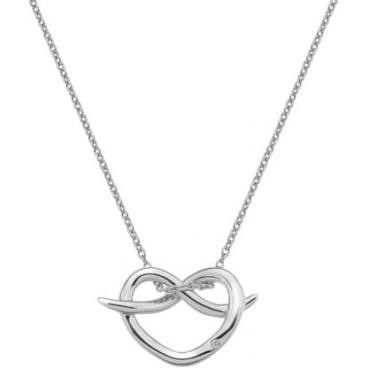 Серебряный кулон Hot Diamonds DP604 c бриллиантом 1 Серебряный кулон Hot Diamonds DP604 c бриллиантом 1