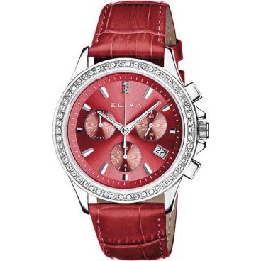 Женские швейцарские наручные часы Elixa E064-L200 с хронографом 1 Женские швейцарские наручные часы Elixa E064-L200 с хронографом 1